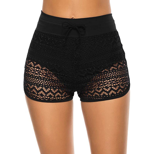 Ladies Swim Shorts Lace Can Be Launched Shorts