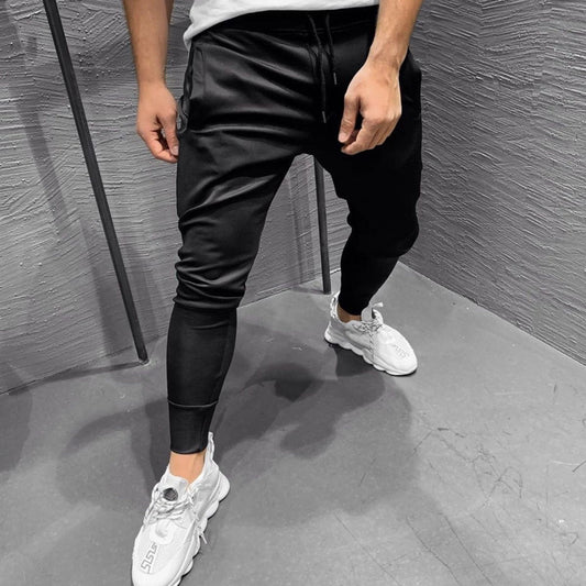 Men's Jogger Pants Muscle Workout Casual Slim-fit Stretch Running