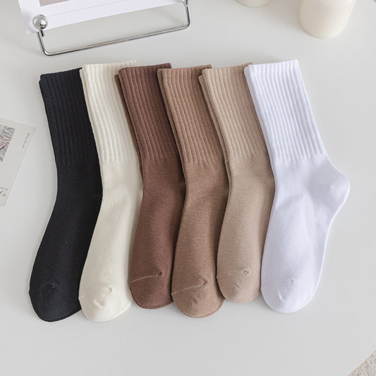 Autumn And Winter Sports Waist Middle Tube Socks For Men